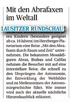 Lausitzer Rundschau 28.9.2017
