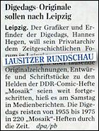 Lausitzer Rundschau 29.6.2009