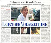 Leipziger Volkszeitung 13.8.2011