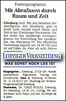 Leipziger Volkszeitung 21.8.2013