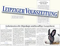 Leipziger Volkszeitung 25.11.2011 S.17/22/27 Leipziger Volkszeitung 25.11.2011