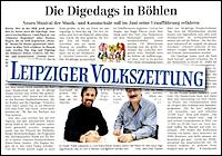 Leipziger Volkszeitung 26.1.2011