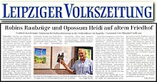 Leipziger Volkszeitung 27.8.2012 S.20 Leipziger Volkszeitung 27.8.2012