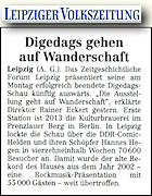 Leipziger Volkszeitung 30.5.2012 S.5 Leipziger Volkszeitung 30.5.2012