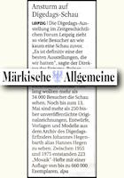 Märkische Allgemeine 2.4.2012 S.7 Märkische Allgemeine 2.4.2012