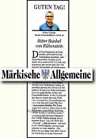 Märkische Allgemeine 3.3.2014