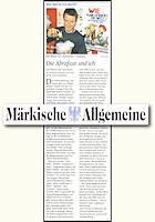 Märkische Allgemeine 3.9.2011 Seite 25 Märkische Allgemeine 3.9.2011