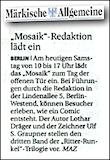 Märkische Allgemeine 5.12.2009