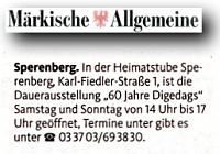 Märkische Allgemeine 8.2.2016