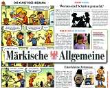 Märkische Allgemeine 8.11.2014