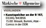 Märkische Allgemeine 11.9.2014