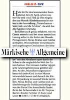Märkische Allgemeine 13.4.2013