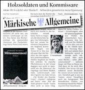 Märkische Allgemeine 14.10.2011