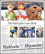 Märkische Allgemeine 15.8.2011