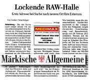 Märkische Allgemeine 18.10.2014