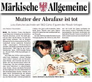 Märkische Allgemeine Zeitung 20.12.2017