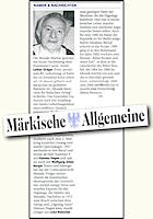 Märkische Allgemeine 24.1.2012