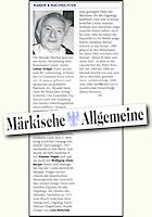 Märkische Allgemeine Ausgabe Potsdam 24.1.2012 S. 14 Märkische Allgemeine 24.1.2012