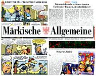 Märkische Allgemeine 25.4.2015