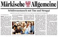 Märkische Allgemeine 27.1.2017