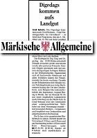 Märkische Allgemeine 29.9.2016