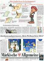 Märkische Allgemeine 29.11.2014