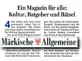 Märkische Allgemeine 30.9.2014
