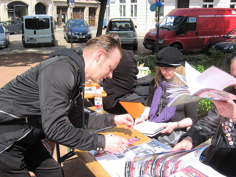 Sascha Wüstefeld beim Dresdner Comicfest