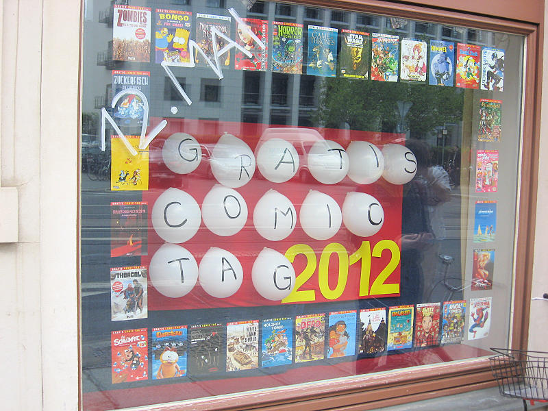 Dekoration Comic Combo Gratis Comic Tag 2012