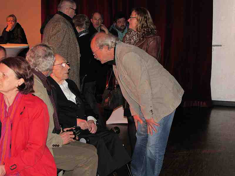 Johannes Hegenbarth und Klaus Schleiter Ausstellungseröffnung