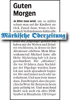 Märkische Oderzeitung 5.4.2025