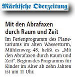 Märkische Oderzeitung 7.2.2019