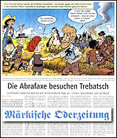 Märkische Oderzeitung 14.8.2013