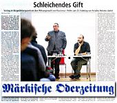Märkische Oderzeitung 23.11.2015