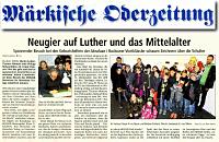 Märkische Oderzeitung 26.3.2016