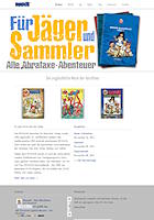 Abrafaxe Homepage www.abrafaxe.de