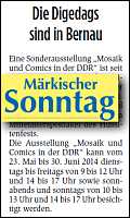 Märkischer Sonntag 24.5.2014