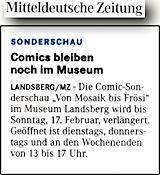 Mitteldeutsche Zeitung 1.2.2013