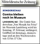 Mitteldeutsche Zeitung Halle 1.2.2013 S.11 Mitteldeutsche Zeitung 1.2.2013