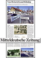 Mitteldeutsche Zeitung 1.3.2021