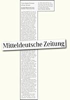 Mitteldeutsche Zeitung 1.11.2010