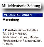 Mitteldeutsche Zeitung 2.2.2015