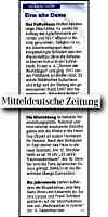 Mitteldeutsche Zeitung 4.10.2014