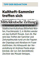 Mitteldeutsche Zeitung 4.11.2019