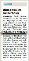 Mitteldeutsche Zeitung 7.11.2018