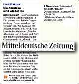 Mitteldeutsche Zeitung 8.8.2014