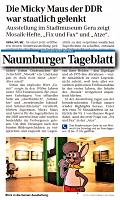 Naumburger Tageblatt 8.8.2016