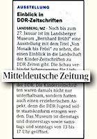 Mitteldeutsche Zeitung 9.1.2013