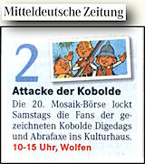 Mitteldeutsche Zeitung 9.11.2013