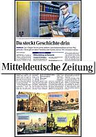 Mitteldeutsche Zeitung 12.5.2015